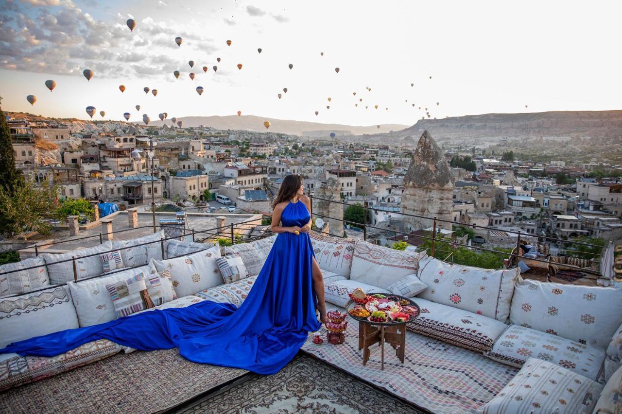 Charming Cave Hotel Goreme Exterior foto