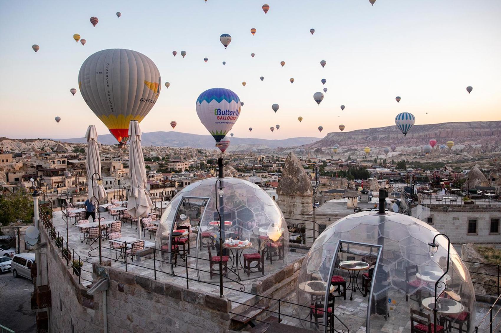 Charming Cave Hotel Goreme Exterior foto