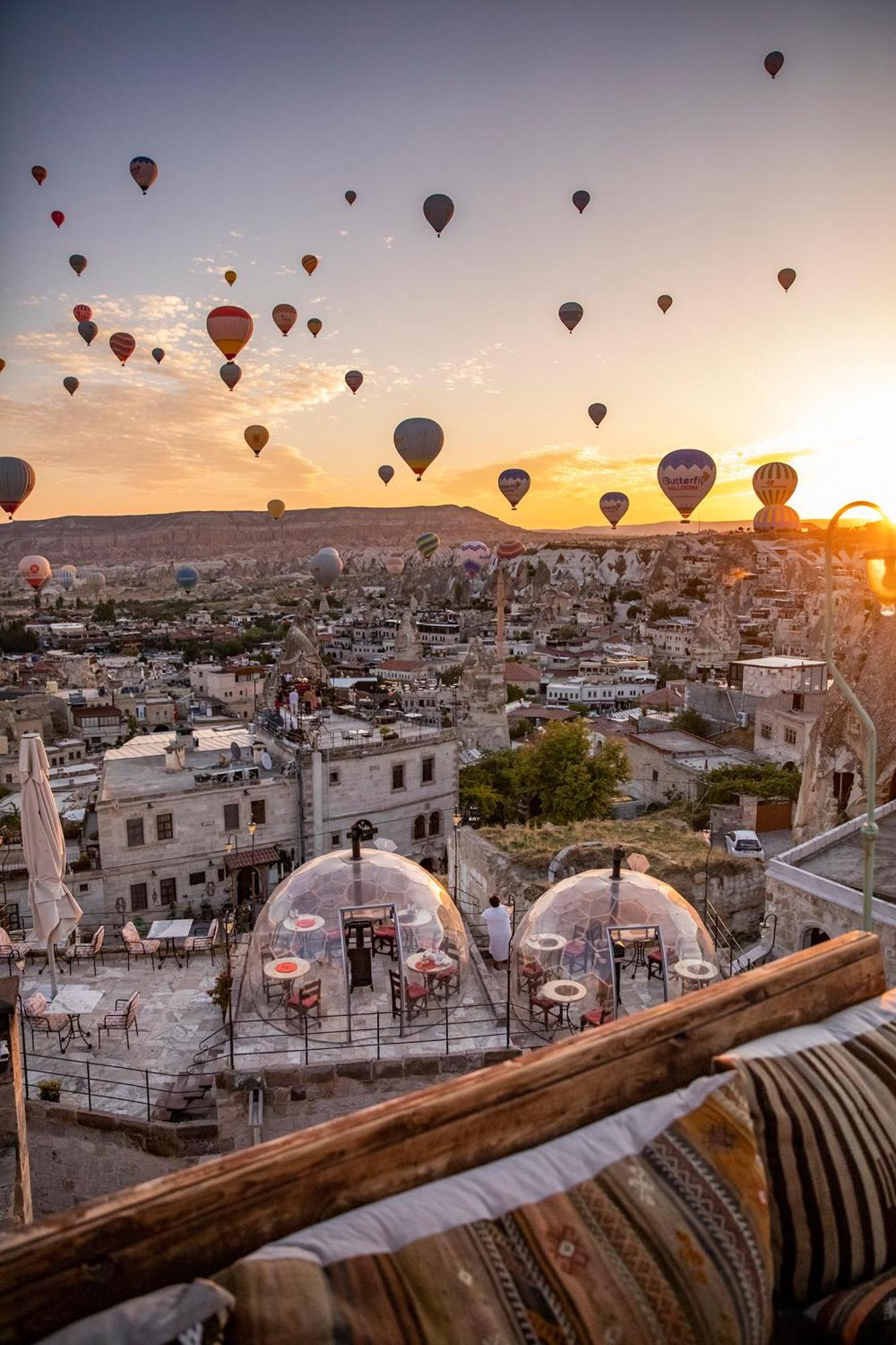 Charming Cave Hotel Goreme Exterior foto